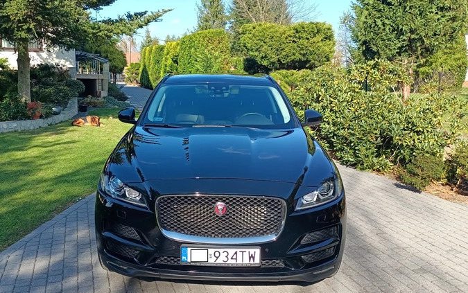 Jaguar F-Pace cena 126500 przebieg: 87500, rok produkcji 2019 z Brzesko małe 29